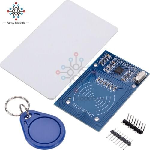 MFRC-522 RC-522 RC522 RFID Wireless IC Module S50 Fudan SPI Writer Reader Card Key Chain Sensor Kits 13.56Mhz For Arduino
