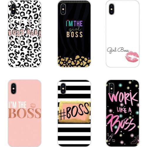 For Huawei P8 9 Lite Nova 2i 3i GR3 Y6 Pro Y7 Y8 Y9 Prime 2017 2018 2019 Soft Transparent Shell Cases Brand Boss Honey Girl Lady