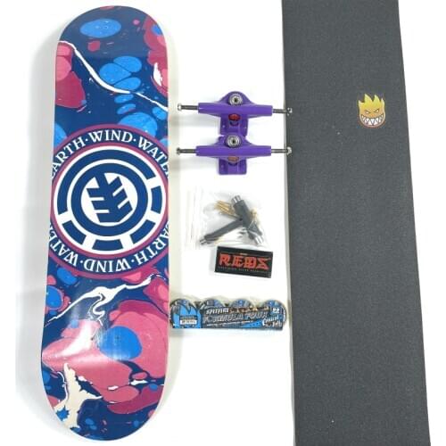 Skateboard Complete Set 8.0/8.125/8.25/8.375/8.5 Professional 7 Layers Of Canadian Maple Stain High Quality