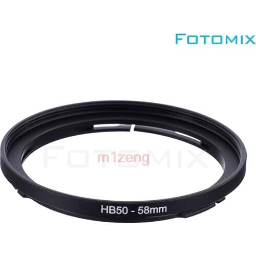 B50/HB50-52/55/58/62/67/72/77/82mm Bayonet Step Up Screw lens Filter Thread adapter for Hasselblad Bay 50 camera