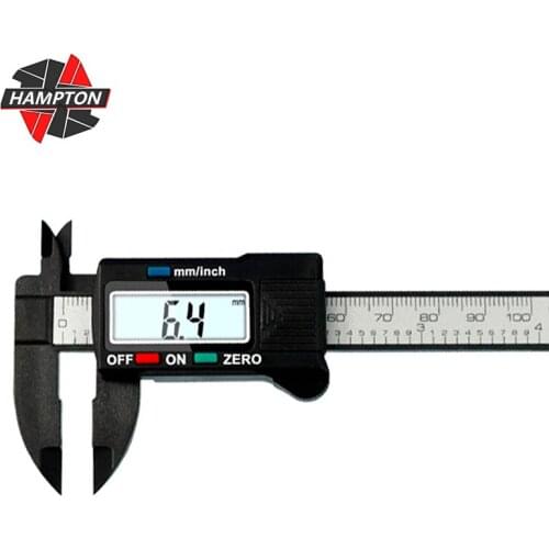 HAMPTON Caliper 0-100mm LCD Digital Caliper Measuring Instruments Gauge Micrometer Plastic Vernier Caliper Measure Tool