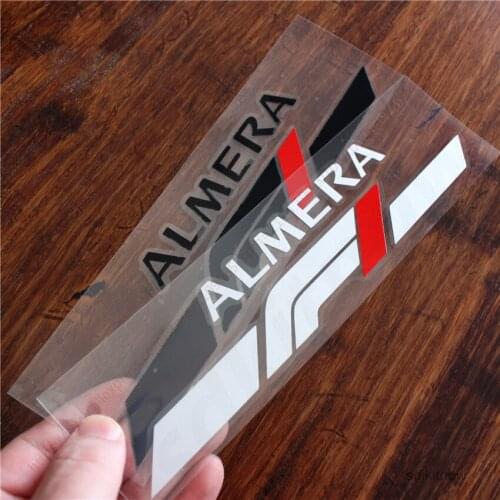 1pc F1 Winner Car Sports Decal Sticker Styling Window Door Bumper Decoration For nissan Almera n16 n15 tino b10 Accessories