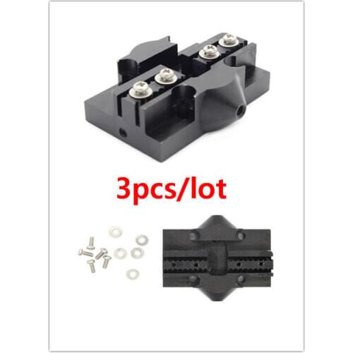 3pcs Aluminum Mini Carriage M3 Tackle Effector Hammock for kossel 3D printer