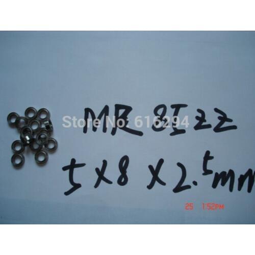 500PCS Deep groove ball bearing MR85ZZ motor bearings 5 * 8 * 2.5mm precision high-speed ball bearings MR85ZZ