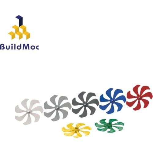 BuildMOC 87751 6 x 1 x 6.1 Propeller blade diameter 7 For Building Blocks Parts DIY Construction Cre