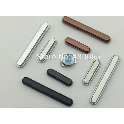 Black/White/Green/Gold Color New Housing Power button,Volume button,Camera buttons For Sony Xperia Z3 L55W D6603 D6653 D6633