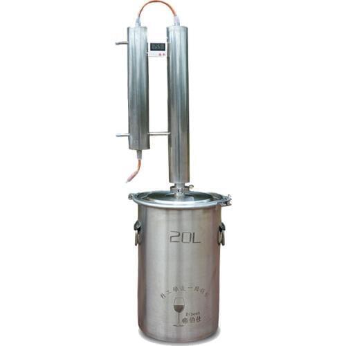 1PC Distillers Self-brewed wine Liquor Fruit Liqueur Distiller Machine 20L Stainless Steel Household Brewing Distiller Machine