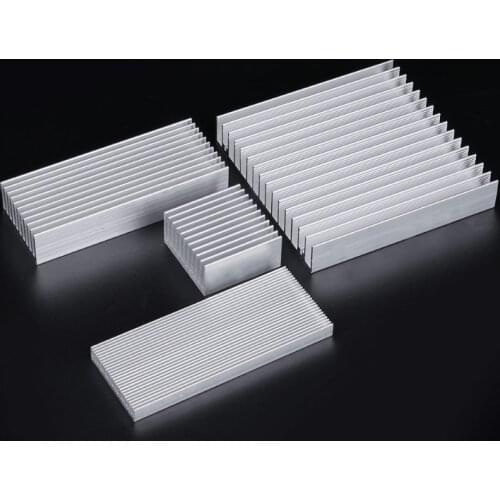 Extruded Aluminum Heatsink For High Power LED IC Chip Cooler Radiator Heat Sink
