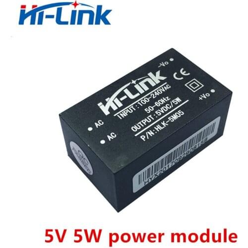 HLK-5M05 AC-DC 220V to 5V 5W mini power supply module,intelligent household switch power supply module