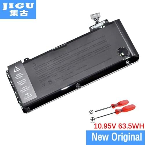 JIGU A1322 battery For APPLE for MacBook Pro 13 " Unibody A1278 MC700 MC374 Mid 2009 2010 2011, Genuine. MB991LL/A A1322-63.5WH