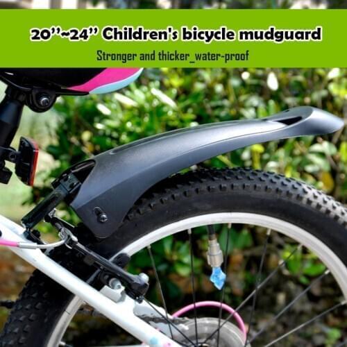 Easydo 1 Pair Folding Childrens Bike Fender Mudguard Front Rear Dustproof For 20-24 inch Bike Accessories