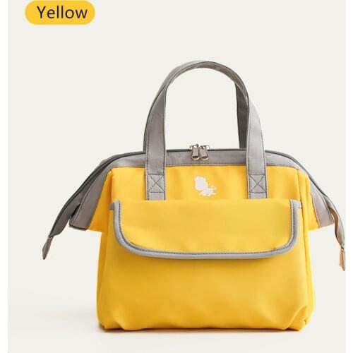 Fashion Mum Handbags Heat Preservation Milk Pack Diaper Bag For Baby Dry Wet Depart Outdoor Travel Package