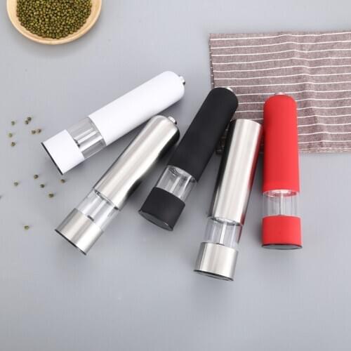 Stainless Steel Electric ABS pepper mill, salt mill, pepper mill, multi-purpose black pepper mill