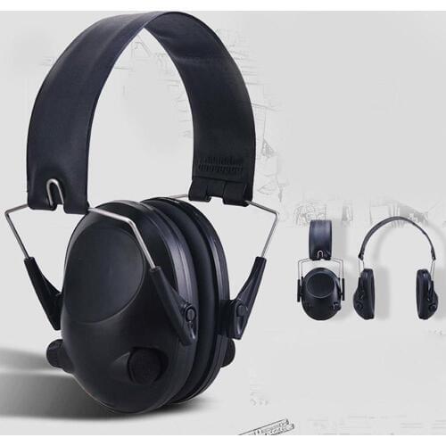 New TAC 6S Foldable Design Noise Cancelling Tactical Shooting Headphones, Padded Earmuffs for Sports