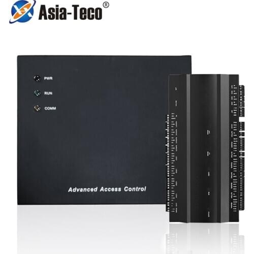 1/2/4 Door Controller TCP/IP Access Control Panel Board with Back Up battery Function 5A Power Box unit in bio