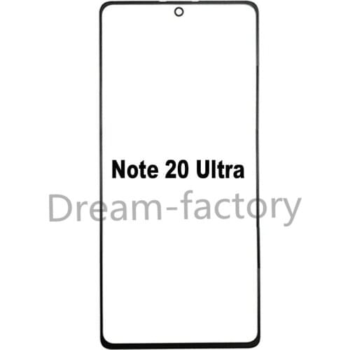 Front Glass Touch Screen Outer Panel Lens Replacement for Samsung Galaxy Note 20 Ultra N980 N985