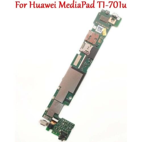 Full Work Original Unlock Motherboard For Huawei Honor MediaPad T1 Play T1-701u Mainboard Logic Circuit Electronic