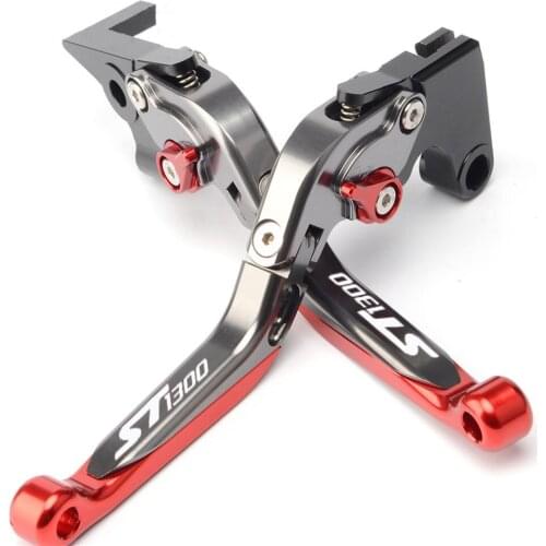 For Honda ST1300 ST1300A 2003-2012 Motorcycle Accessories CNC Adjustable Extendable Foldable Brake Clutch Levers