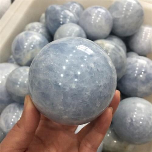40-100mm Natural Kyanite Ball Crystal Stone Sphere Great for Meditation Home Decoration Chakra Reiki