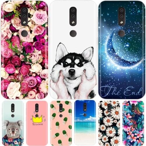 For Nokia 3.2 Silicone Case Cover Soft TPU Cartoon Phone Case For NOKIA 3.2 nokia3.2 Back Cover Bumper Protective Coque Funda