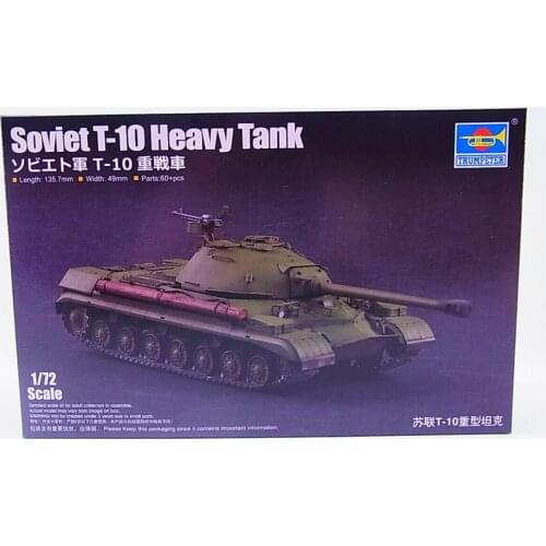 Trumpeter 07152 Soviet T-10 Heavy Tank 1:72 scale Bausatz NEU in OVP