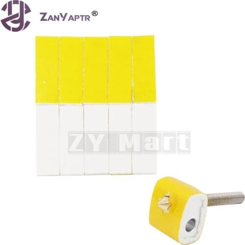 10pcs 20X70X3MM Heating Block Cotton Heat Insulation For MK8 MK9 Extruder Heat Preservation