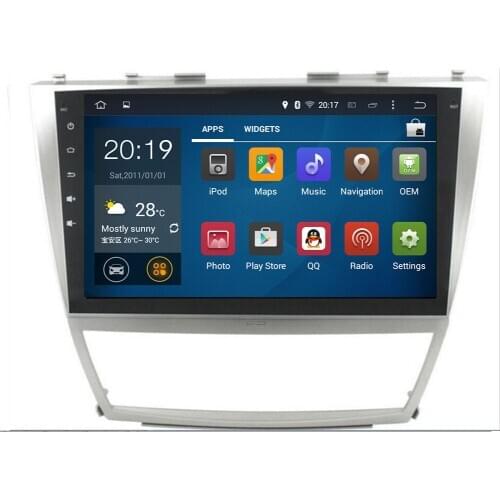 1024*600 2Din Android 10 4GB RAM Car DVD For TOYOTA CAMRY AURION v40 2007 2008 2009 2010 2011 auto radio Video with google play