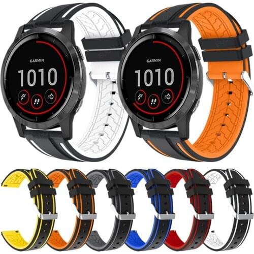 Easyfit Wristband For Garmin Vivoactive 4 Watch band Silicone Strap For Garmin Venu Sq sport Bracelet wristbelt Rubber watchband