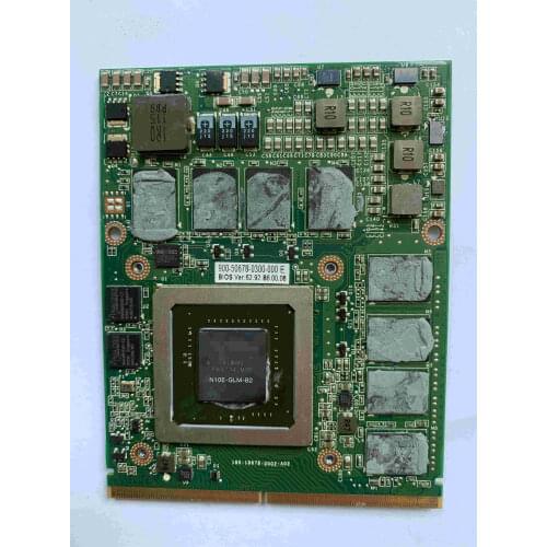 For HP 8740W FX 2800M FX2800M N10E-GLM-B2 DDR3 1GB Graphics Video Card Laptop 505987-001 596063-001 Free Shipping