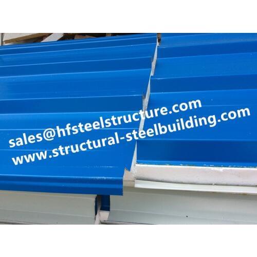 Blast Freezer And Refrigeration Units Panel For Walk In Cold Room And EPS sandwich Panel For Portable Cold Storage