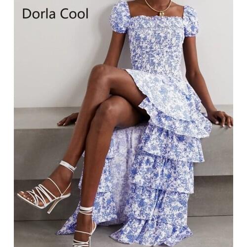 Летние платья с разрезом DORLA COOL China At AliExpress