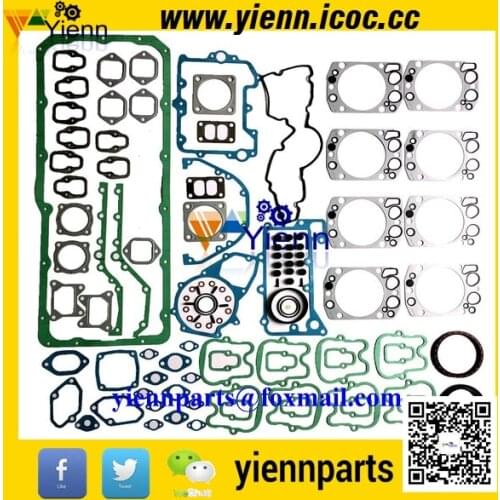 Doosan Daewoo D2848 D2848T Overhual Gasket Set With Head Gasket for Doosan Deawoo DH450 Excavator diesel engine repair parts