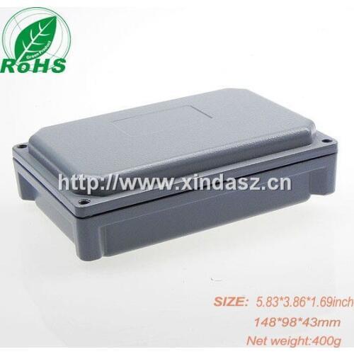 Die cast aluminum box for waterproof enclosure ip66 148*98*43mm 5.83*3.86*1.69inch