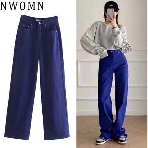 Широкие джинсы NWOMN China At AliExpress