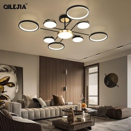 Modern Led chandelier fixtures for the living room bedroom dining room kitchen 4/6/8heads chandelier ceiling lighting fixtures