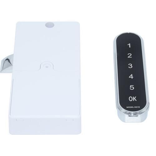 Smart Password cabinet lock Digital electric Cabinet drawer locker lock With USB emergency charge port for home access control