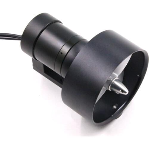 FATJAY DS-02 IPX8 9.2KG thrust waterproof azimuth thruster 24V CNC metal ROV RC boat robot submarine POD BLDC motor direct drive