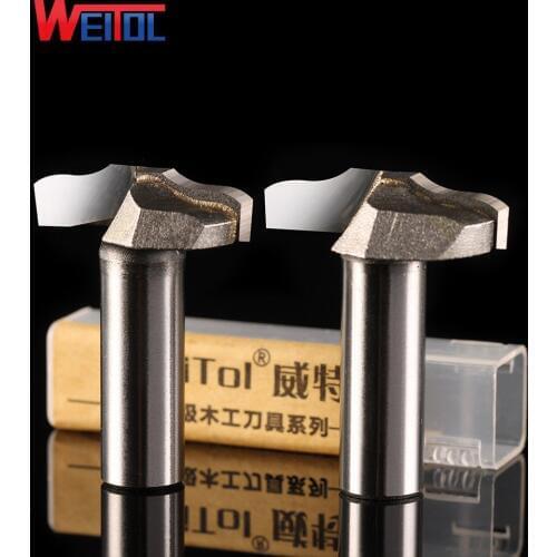 Weitol 1pcs 1/2" inch Woodworking Router Bits for wood carbide S type bit woodworking tool door plank cutter