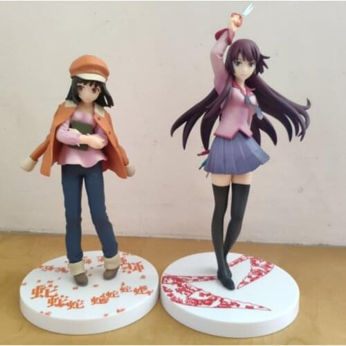 1/8 Japanese Anime Sengoku Nadeko Senjougahara Hitagi Genuine Action Figures PVC Model Toy
