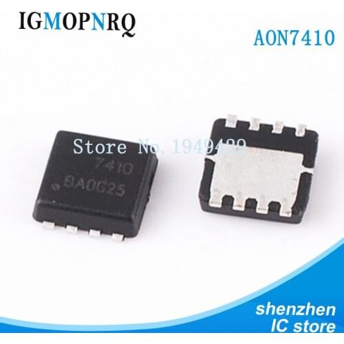 10PCS/lot AON7410 QFN AO7410 7410 New fast delivery