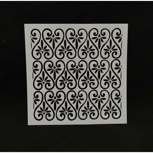 13*13 Creative Layering Stencils graffiti hand copied board hollowed out diy photo album graphic spray painting tool
