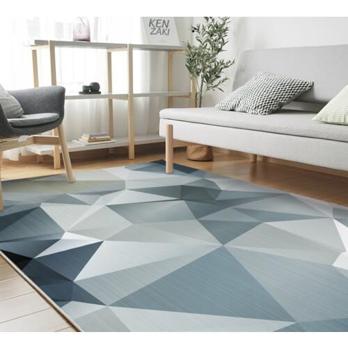 3D Floor Murals Self-adhesive Wallpaper Simple geometric pattern graphic home living room bedroom floor