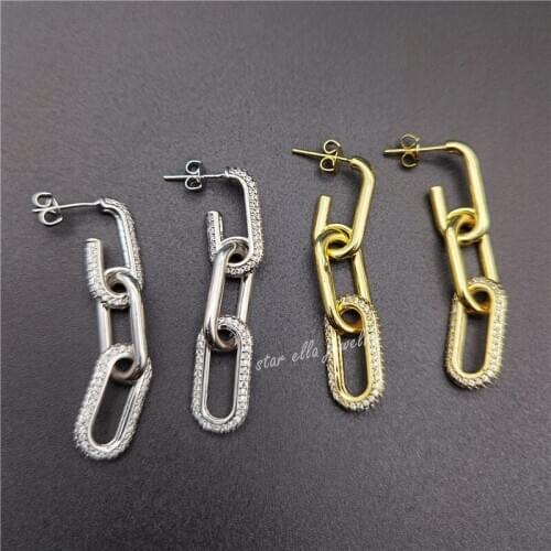 5pairs/lot Mixed Colors Huggie Earrings with Micro Pave Cubic Zirconia Women Earring Wholesale