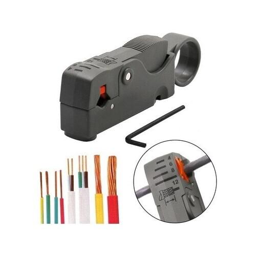 Automatic Stripping Pliers Multifunctional Wire Stripper Cable Tools Stripping Cutting Crimping Tool Hexagon Wrench Accessories