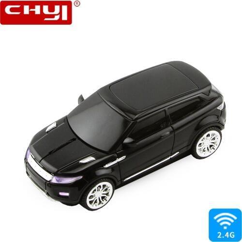 CHYI Sports Car Shape Wireless Mouse Mini Portable Optical USB 3D Mause Computer Ergonomic Mice For Children Gift Laptop Desktop