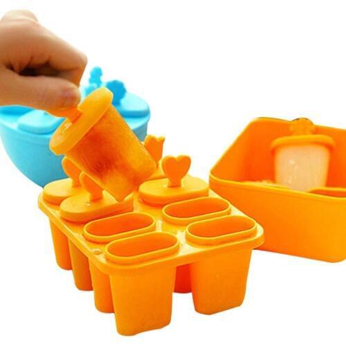 Kitchen Frozen Ice Cube Molds Popsicle Maker DIY Ice Cream Tools Cooking Tools For Making Ice Cream