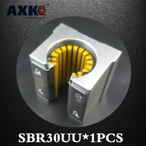 Linear Rail Axk Sbr30uu Sbr30uu-s 30mm Linear Ball Bearing Block Sbr30 Engineering Plastics Corrosion-resistant Motion Bearings