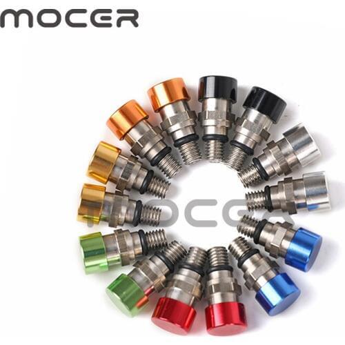M5 Bleed Waterproof front Fork er Relief Valve For CRF YZF KXF Stainless steel