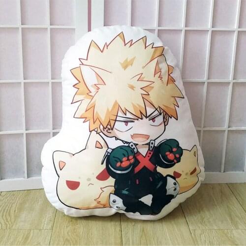 My Hero Academia Stuffed Doll Toy Bakugou Lzuku Todoroki Tsuyu Kirishima Eijiro Soft Plush Pillow Fans Gift Size 50cm