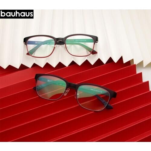 5008 Optical Myopia Glasses Frame Men Clear Transparent Prescription Eyeglasses Frame Male Retro Square ultem Eyewear Brand